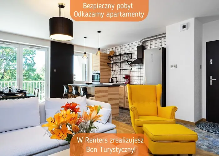 Botanic Gardens Apartment With Free Garage Wroclaw By Noclegi Renters